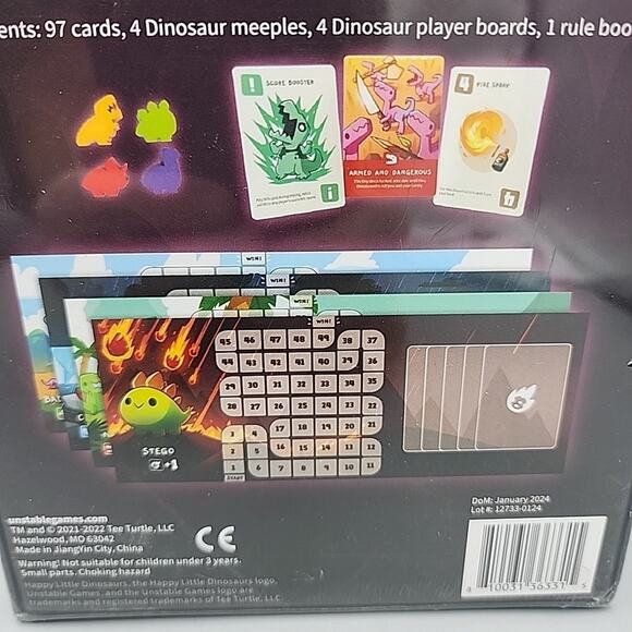 Happy Little Dinosaurs Game 2022 Unstable Games Brand New Sealed - Picture 4 of 8